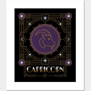 Great Capricorn Deco Posters and Art
